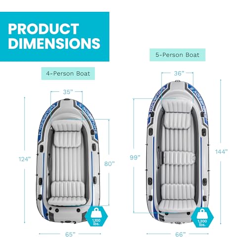 Image of Intex Excursion Inflatable Boat Series