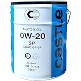 TOYOTA トヨタ キヤツスル エンジンオイル SP 0W-20 20L V9210-3736