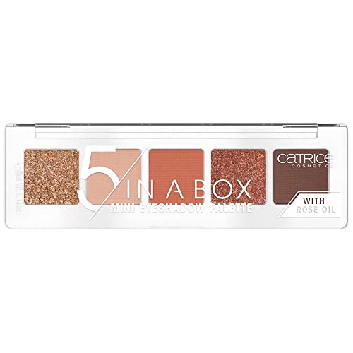 CATRICE 5 in A Box Palette De Sombras Mini 030 WARM SPICE LOOK 4 g