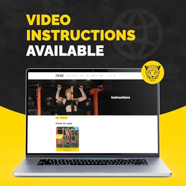 Pull Up Assistance Bands Set - 4 Heavy-Duty Pull Up Bands, Height Adjustable Strap & Comfortable Foot Strap - Stackable Pull Up Resistance Bands for Pull Ups