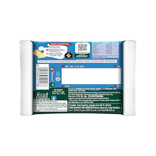 Image of Britannia The Laughing Cow Cheese Slices, 180g