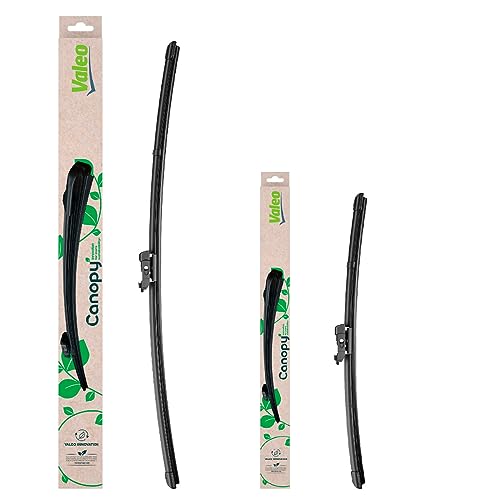 Essuie-glace Valeo Canopy matières naturelles recyclées 2 pack
