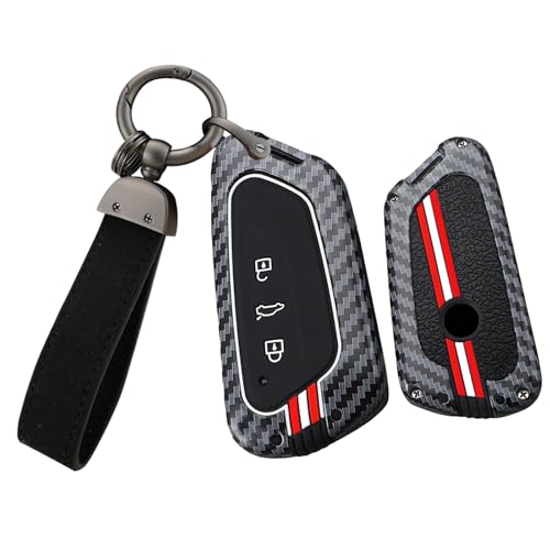 Coque de clé Seat Leon et Golf 8 finition premium silicone haute densité 3 boutons