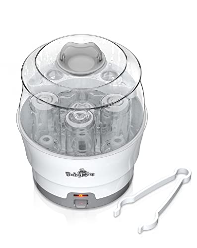 Bottle Sterilizer, Baby Bottle Sterilizer, Electric Steam Bottle Sanitizer for Baby Bottles,...