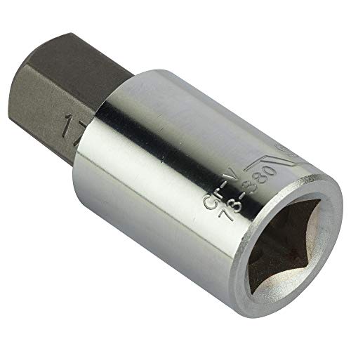 Image of Stanley s 2 steel Stmt73380-8B 1 /2'' 17Mm Hexagonal Bit Socket