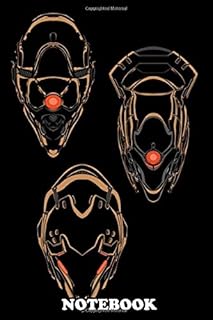 Notebook: Illustration Of The Vault Of Glass Helmets From The Og , Journal for Writing, College Ruled Size 6" x 9", 110 Pages