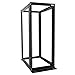 Raising ELECTRONIS 27U 4 Post Open Rack Frame Rack Enclosure 19 Inch Adjustable Depth Aluminum UL Certified