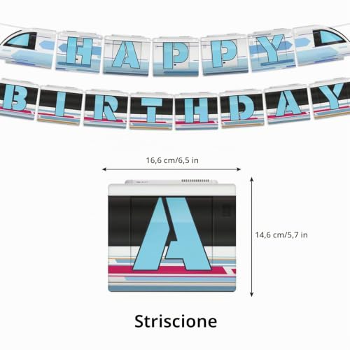 Party Stuff 4U - Set da tavola per 8 persone, motivo: Disney Planes, include bicchieri, piatti, copritavola e tovaglioli, 37 pezzi - immagine 3