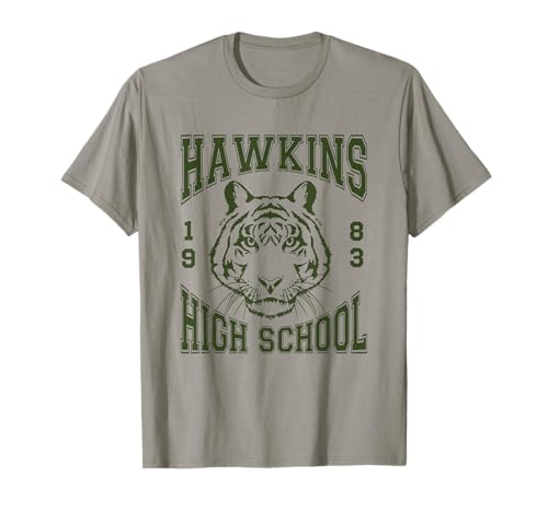 Stranger Things Hawkins High School Tiger 1983 T-Shirt