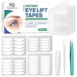 Nuluxglovite Eyelid Tape 480 Count, Eyelid Lifter Strips, Double Eyelid Tape for Heavy Hooded, Droopy Lids for Dramatic Lift - Instant Eye Lift Without Surgery, Perfect for Uneven Mono-Eyelids