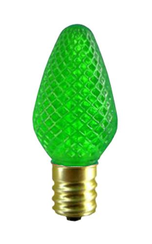 Green LED C7 Replacement Bulb