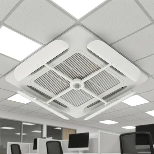 FLCPJGV Verstellbarer, Robuster Luftumlenker für Klimaanlagen, Ideal für Zuhause Und Büro-7