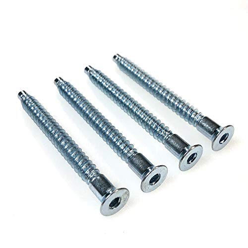 ReplacementScrews Shelf Screws, 4 Pieces, KALLAX Shelves Compatible, IKEA Part 104321/104322