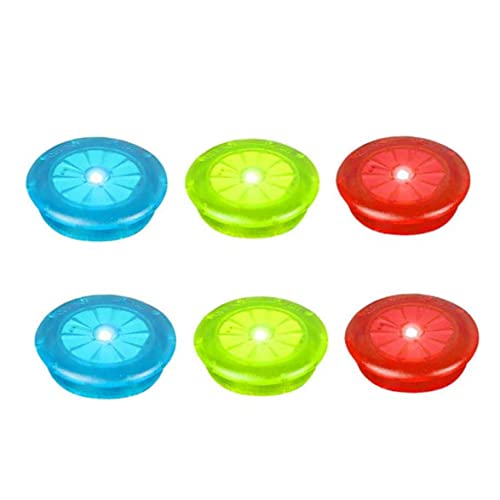 Wedhapy Bike Spoke Lights Wheel Lights LED Tire Lamps Waterproof Colorful Installing for Adults Kids 6PCS