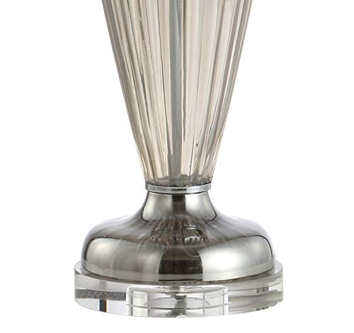 Lámpara de Mesa JONATHAN Y 33.5" Cristal Gris Ahumado miniatura 6