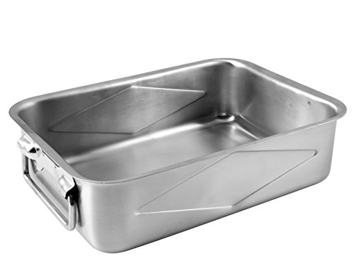 Pinti Inox PINTI Rectangular Stainless Steel Casserole 35 x 25 cm
