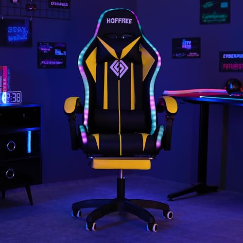 Racing Gaming Chair with Led Lights - Image 5