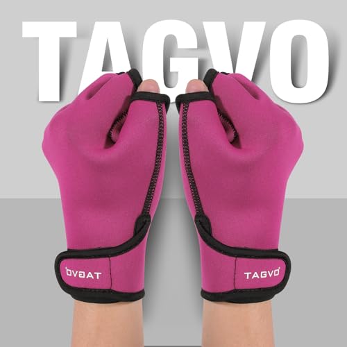 TAGVO Aquatic Gloves for Helping Upper Body Resistance, Webbed Swim Gloves Well Stitching, No Fading, Sizes for Men Women Adult Children Aquatic Fitness Water Resistance Training by TAGVO - Image 2