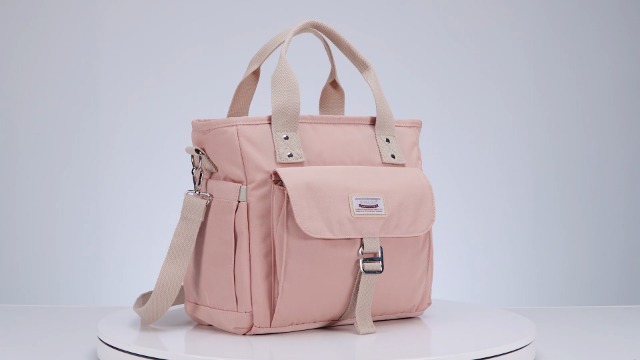 Bolso tote mediano para mujer impermeable de nylon miniatura 7