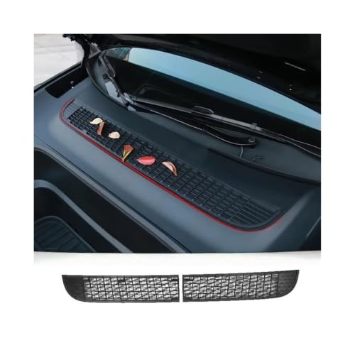 Cubierta protectora entrada aire Tesla Model Y Juniper 2025 rejilla ventilación maletero 6