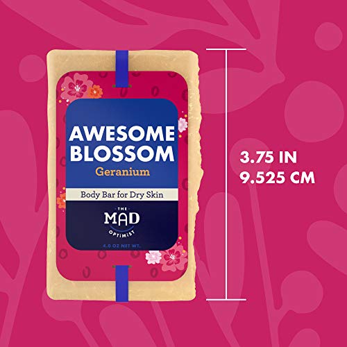 The-Mad-Optimist-Awesome-Blossom-Geranium-Bar-Soap-for-Dry-Skin-4-Ounce-Bar