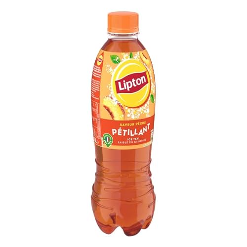 Boisson Au Thé Glacé Pétillant Saveur Lipton La Bouteille De - vue 4
