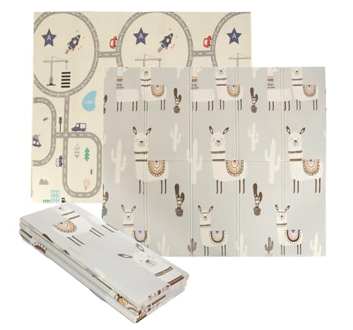 Trendcool Alfombra Bebe Acolchada. Suelo Goma Eva 1,8/1,5x2m. Alfombra Bebe. Colchoneta Bebe Suelo. Manta Juegos Bebe. (M6)