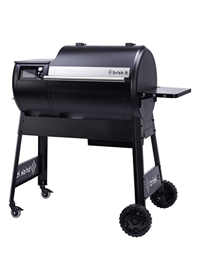 Brisk It Origin-580 Wood Pellet Grill Smoker Grill, WiFi Smart Grill with PID Controller, Pellet Smoker for 580 sq in Cooking Area Outdoor Cooking BBQ Brisk It Origin-580 Wood Pellet Grill Smoker Grill, WiFi Smart Grill with PID Controller, Pellet Smoker for 580 sq in Cooking Area Outdoor Cooking BBQ