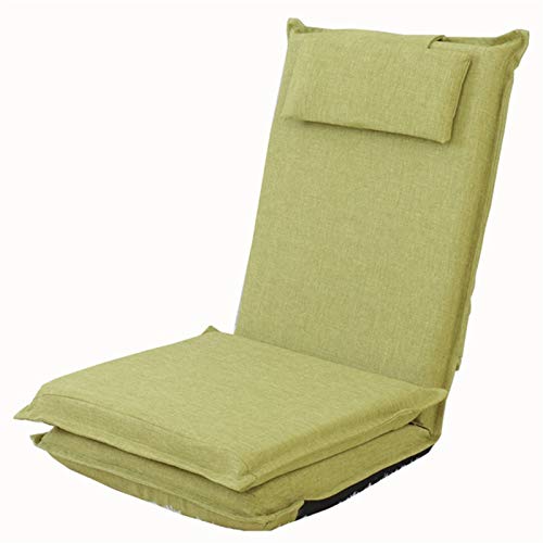 �܂肽���݃`�F�A ���֎q ���N���C�j���O �������� �o�b�N���X�g �܂肽���݉\ �V���O���\�t�@�x�b�h 5������ ���E���w�b�h���X�g(Green)