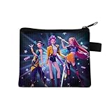 Lswrlixa For Demon Hunters Wallet 5.3×4.3in - K-Pop Mini & Compact, Daily Commute Essential (Style 1)