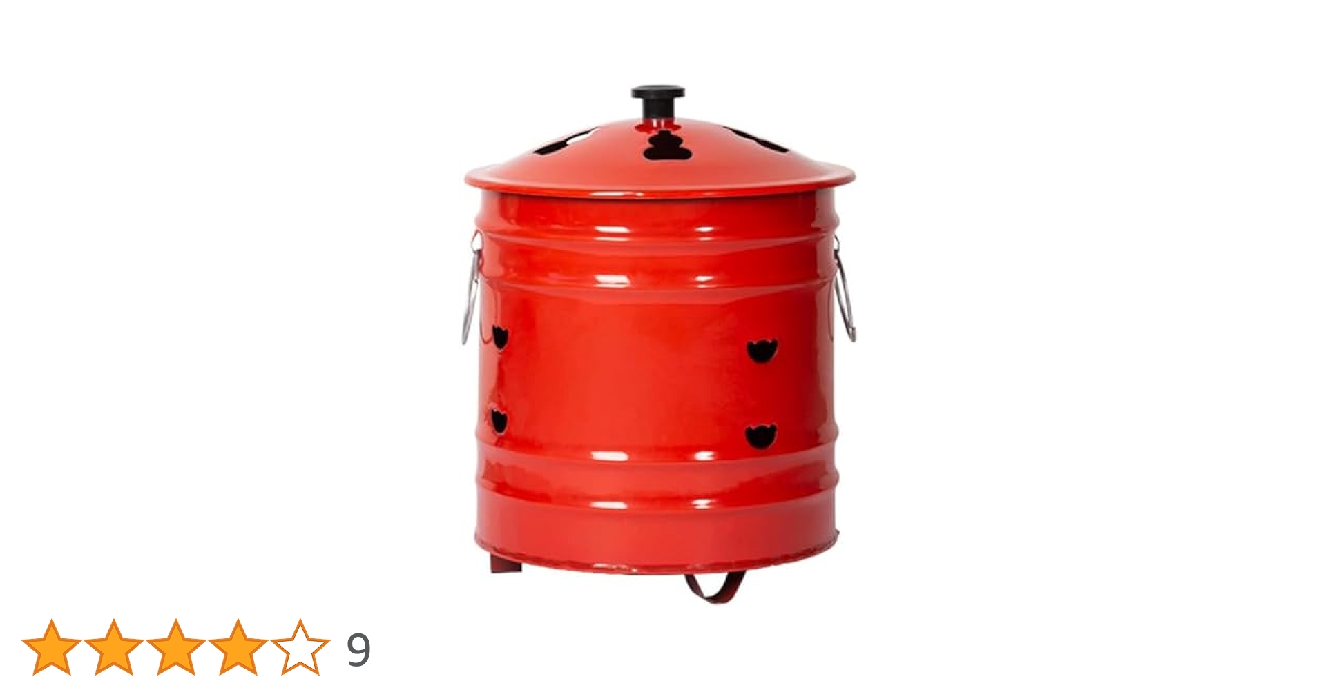 Amazon | 家庭用焼却炉、ドラム缶焼却炉、蓋とハンドル付き 燃焼