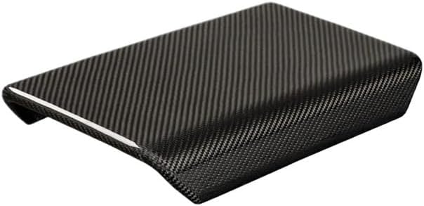 Real Carbon Fiber Compatible for Tesla Model 3 Highland 2024 Center Console Armrest Box Cover Trim Interior Accessories