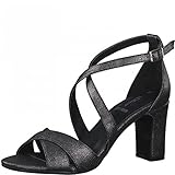 Synthetik s.Oliver Damen 5-5-28304-38 Sandale mit Absatz, Black, 40 EU