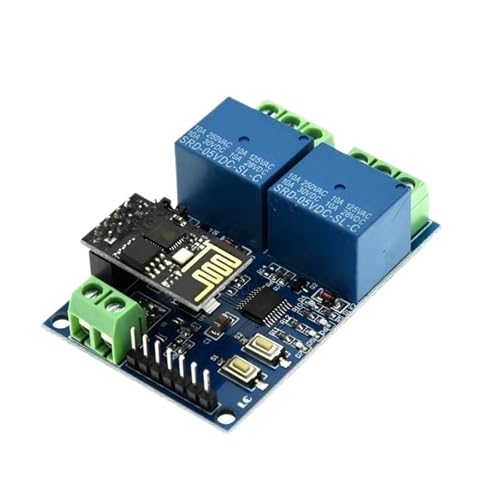 Module relais 2 canaux 5V ESP8266 ESP-01 pour piloter vos appareils