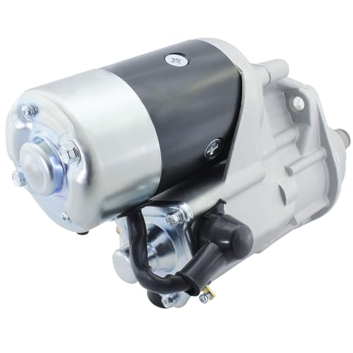 Image of Starter Replacement New for Bobcat Clark Kubota Skid Steer 751 753 763 773 7753, Track Loader T190, 2.7kW 12V 11 Tooth, 6667587 228000-5810 17462N ND228000-5811 SND0405 410-52141 10461653