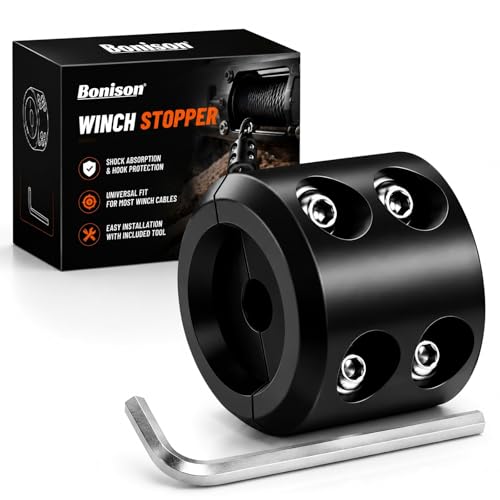 Bonison Winch Stopper for Cable and Towing Hook