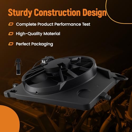 Image of maXpeedingrods Radiator Cooling Fan for Lincoln Town Car Mercury Grand Marquis 2003-2005, for Mercury Marauder 2003-2004, for Ford Crown Victoria 2003-2005, 3W1Z8C607BD 3W1Z8C607AC 620120