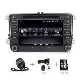 Android 8.1 sytem 7 inch Car GPS Radio Multimedia Navigation WiFi for VW Golf Sk...