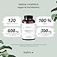 Nutri + Vegan Omega 3-120 Kapseln aus Algenöl - 2000 mg Algen Öl hochdosiert mit 600 mg DHA 300 mg EPA - hochwertig, natürlich und laborgeprüft