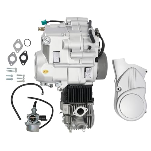 4 Stroke Engine Motor Kit, 140CC Single Cylinder Horizontal Racing Engine Dirt Pit Bike Engine Motor Racing Engine w/4 Speed Manual Clutch&CDI Ignition for CRF50 CRF70 XR50 XR70 Z50 Z50R CT70