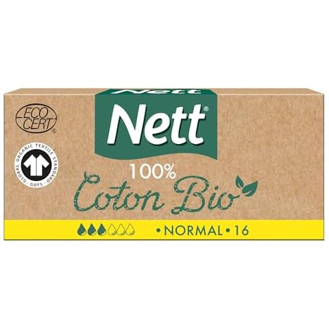 Tampons Nett 100% Coton Bio Cover