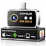 Thermal Imaging Camera for USB-C iPhone/Android/Tablet/pad, Thermal Camera 192x192 Super X³IR Resolution for Waterleak HVAC Electrical Automotive Home Insulation Inspections -4°F~752°F