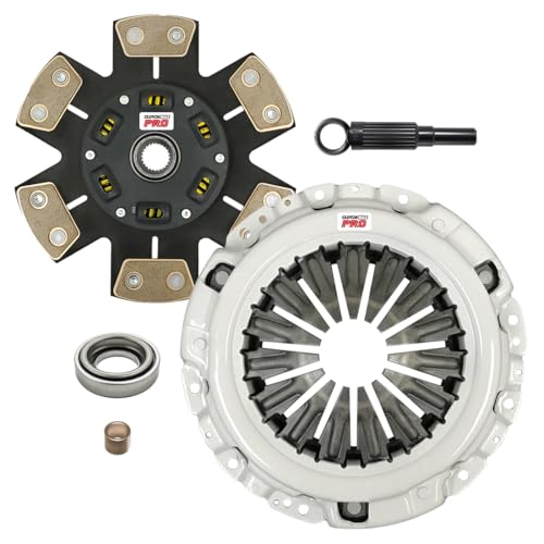 ClutchMaxPRO Performance Stage 3 Clutch Kit Compatible with 2003 2004 2005 2006 Infiniti G35 2007 G35 2 Door Coupe 03-06 Nissan 350Z VQ35DE 3.5L (CP06072HDC-ST3)