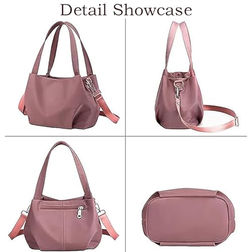 Collectale - Body Light and Versatile Casual Bag, Nylon Waterproof Shoulder Crossbody Bag with Multi-Pockets for Women Daily3