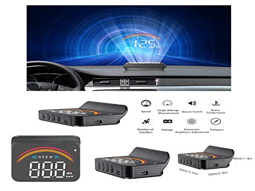 HUD Head Up Display Car Windshield HUD Head Up Display with Speed Fatigue