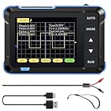 Mini-Handheld Digitaloszilloskop DSO152 mit 2,5MS/s Abtastrate, 200kHz Bandbreite, ±400V Messbereich, 2,8 Zoll LCD Display, Auto-Modus und Triggerfunktionen für Wartung und Ausbildungslabore(Standard)
