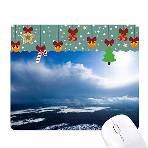 Tapis de souris de bureau Sunshine Blue Sky pour éviter les glissements