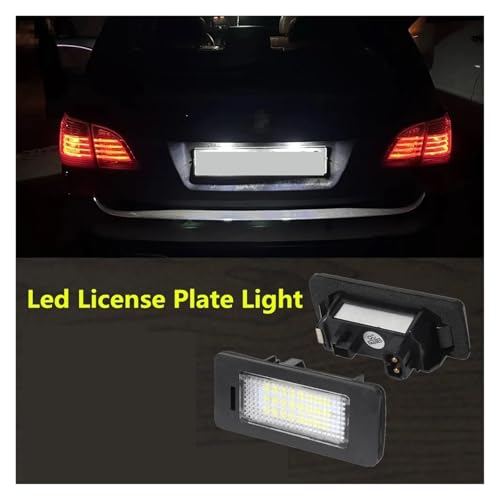 Luz de matrícula BMW E60 E92 para renovar la iluminación trasera en ciudad 3