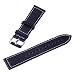 Produktbild Uhrenarmband Lederarmband für Samsung Gear S3 Frontier/Classic Schwarz