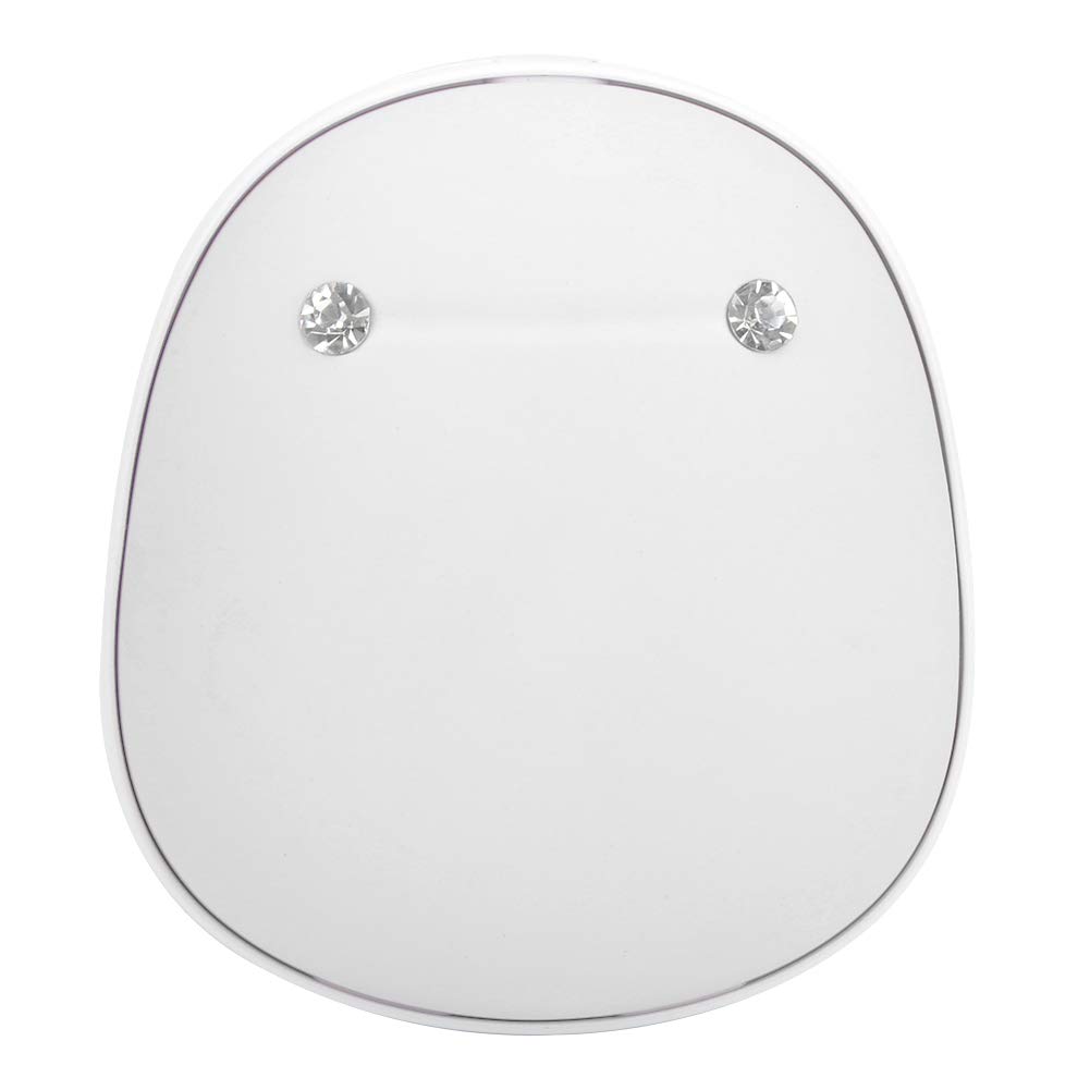 Mini Calentador de Manos USB portátil, Calentador de Manos eléctrico antiexplosión para Uso en el hogar y la Oficina, Material ABS Blanco Rosa 4000mAh